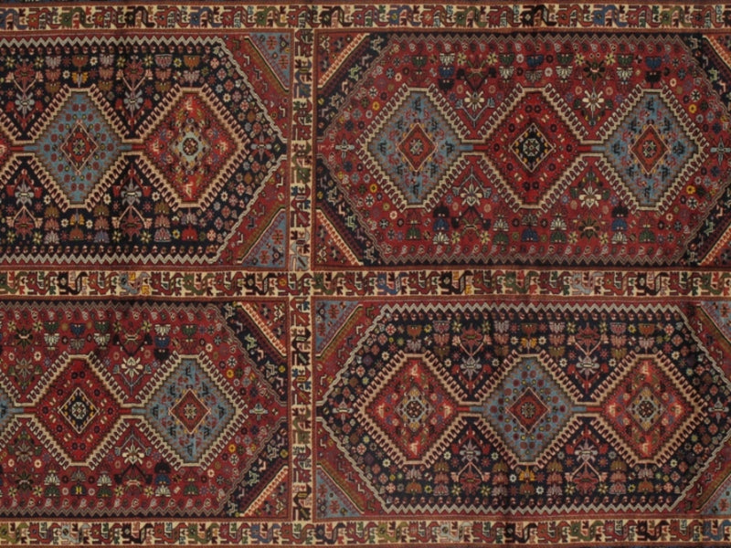 Red Persian yalameh 7' x 10'5"