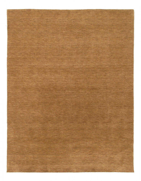 Light Brown Hand Loomed Modern 5' X 8'