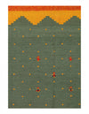 green and Blue Sumac Gabbeh Design 8' X 10'