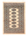 Fine Hand Knotted Bokhara rug 2'x3'