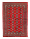 Fine Hand Knotted Bokhara rug 5' X 7'