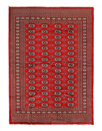 Fine Hand Knotted Bokhara rug 5' X 7'