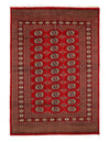 Fine Hand Knotted Bokhara rug 4' X 6'