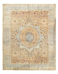 Fine hand Knotted Mamluk design 9' X 12'