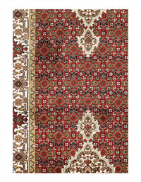 Tabriz Design Mahi Design Silk & Wool 2'8" X 8'