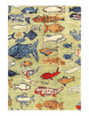 Fine hand Knotted Gabbeh Fish design 4' X 6'