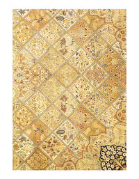 Beige Color Fine Hand Knotted Tabriz Design 12' X 17'