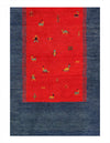 Blue Hand Knotted Gabbeh Rug 8' X 10'