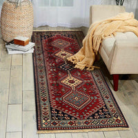 Red Persian Yalameh Runner 2'8" X 6'3"