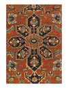 Rust Persian Antique Serapi 10' X 13'