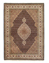 Tabriz Design Mahi Design Silk & Wool Rug 4'8" X 6'6"