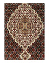 Tabriz Design Mahi Design Silk & Wool Rug 4' X 6'