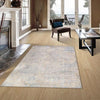 Light Bluecolor Hand knotted Modern Rug 3' X 5'