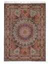 Fine silk & wool Persian Tabriz Design 8'2'x11'4"