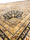 Beige Color Fine Hand Knotted Tabriz Design 12' X 17'