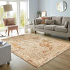 Modern Wool & Bamboo Silk Hand Knotted Area Rug - 5'6" X 7'9"