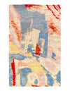 Fine Hand Tufted Abstract rug 5' X 8'