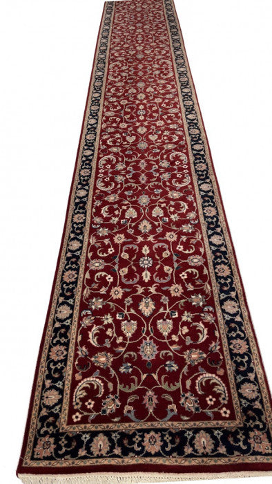 Rust Tabriz Design design Runner 2'.7''x 18'