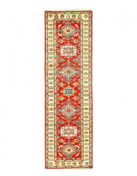 Fine Hand Knotted kazak Runner 2'10" X 9'7"