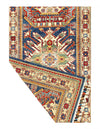 blue Super Kazak Lamb's Wool Runner 2'11" X 12'2"