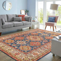 Fine Hand Knotted Kazak rug 5'9'' X 7'9''