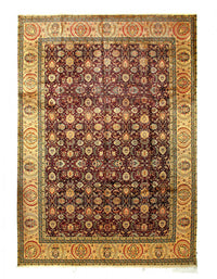 Fine Hand Knotted Indian Agra square 10' X 14'