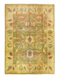 Fine Hand Knotted Persian Design sultanabad rug 10' X 14'