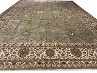 Fine Hand Knotted Persian sarouk Design 10' X 14'