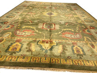 Fine Hand Knotted Persian Design sultanabad rug 10' X 14'