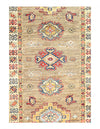 Ivory Super Kazak Lamb's Wool Runner 2'8" X 13'