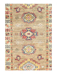 Ivory Super Kazak Lamb's Wool Runner 2'8" X 13'