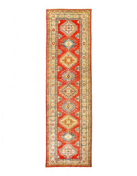 Rust Super Kazak Lamb's Wool Runner 2'6" X 9'7"