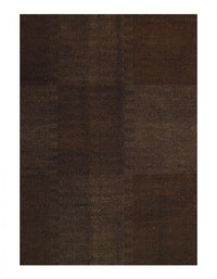 Scandinavian reversible Over Dyed rug 6'9'' X 7'