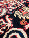 Navy Blue Russian Antique Kazak 4'8'' X 6'4''