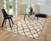 Beige Modern Rug 4' X 6'