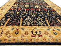 Fine Hand Knotted Agra rug 7'3'' X 10'4''