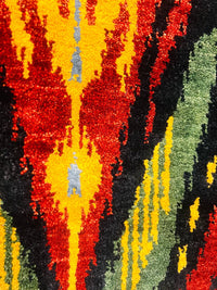 Modern Ikat Design Rug - 8'11" X 11'11"