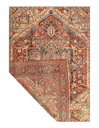 Rust Antique Persian Serapi 9'11" X 12'6"