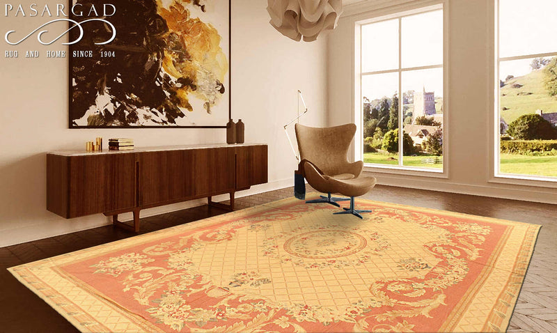 Classic Aubusson Style Rug - 8'4" x 11'7"