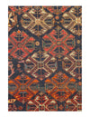 ANTIQUE 19Ct Caucasian SUMACH rug 5' X 9'4"