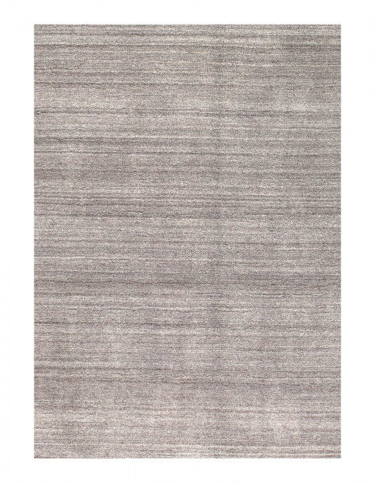 Gray color Hand knotted Modern Rug 9' X 12'