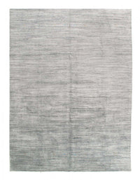 Gray color Fine Hand Knotted Gabbeh Rug 8'11'' X 12'