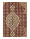 Fine Hand Knotted silk & wool Tabriz Design rug size 6'1'' X 8'9''