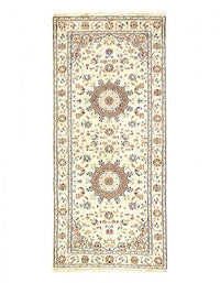 Fine Hand knotted Nain Runner 2'9'' X 6'4''