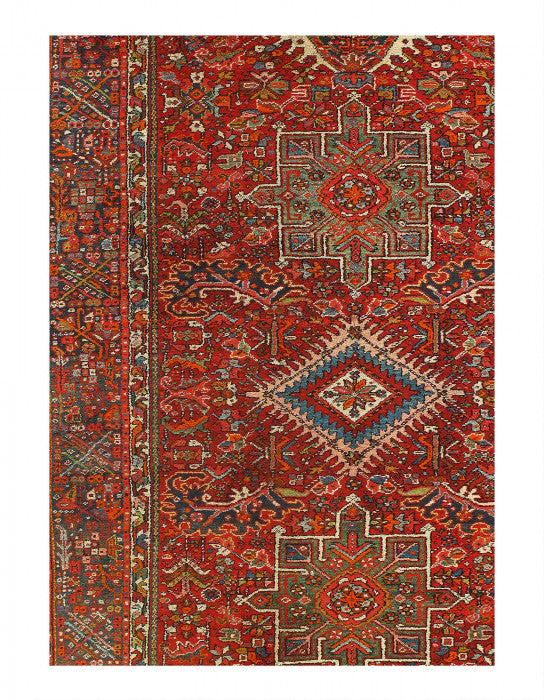 Persian Antique Karajeh Runner 5' X 12'7''