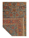 Persian Antique Tabriz Design rug 9' X 12'2''