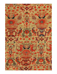 Fine Hand Persian Antique Malayer 3'9'' X 6'1''