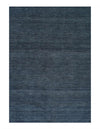 Navy Blue hand Knotted Gabbeh rug 9' X 12'