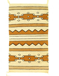 Fine Flat wave navaho rug 2' X 3'4''