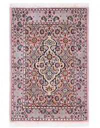 Persian Hand knotted Isfahan 1'2'' X 1'9''